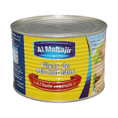 Filet Maquereaux Conserve | . | Almohajir